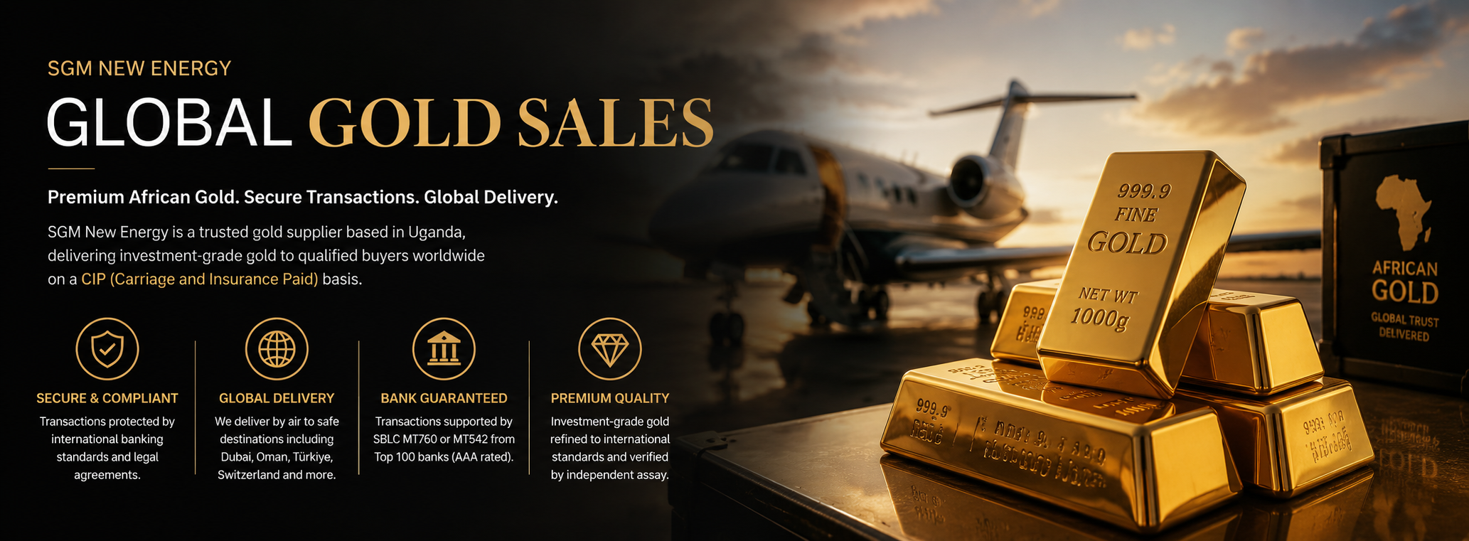 SGM New Energy – African Gold Trading