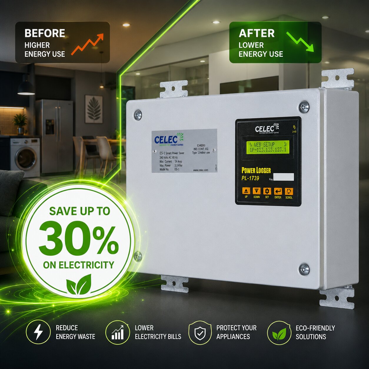 Smart Electricity Saver Device